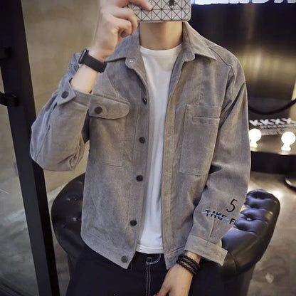 Men's Cord Shirt Jacket – Perfect for a Proper British Look!